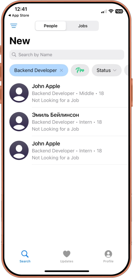 Mobile UI 1